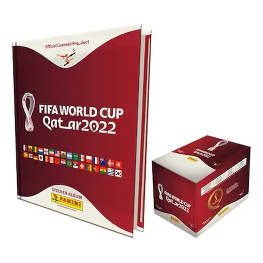Album Panini Qatar Caja 104 Sobre Mundial 2022