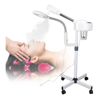 2 En 1 Vapor Facial Con Lampara Led Con Lupa 5x 2 En 1 Vapor Facial Con Lampara Led Con Lupa 5x
