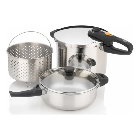 Zavor Duo Combi -juego Olla Presion Multiajuste 4,2 8,4