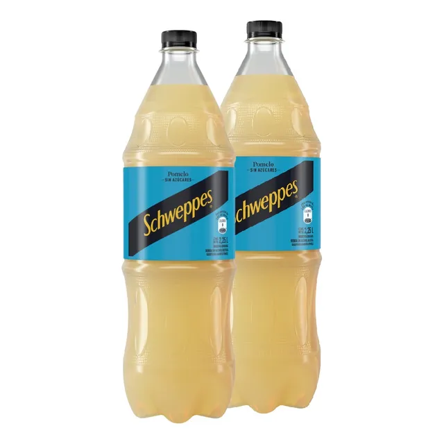 Promo Refresco Pomelo Sin Zùcar Schweppes 2.25 L X 2