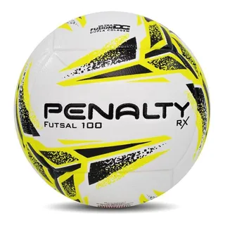 Bola De Futsal Penalty Rx 100 Xxiii Amarela Branca E Preta Bola De Futsal Penalty Rx 100 Xxiii Amarela Branca E Preta