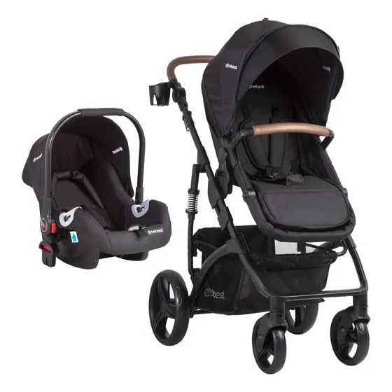 Coche Cuna Travel System Quest Lx Negro