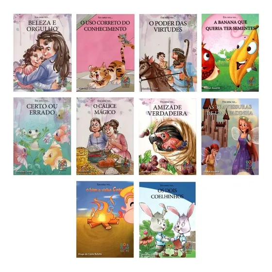 Coleção Era Uma Vez Com 10 Livros