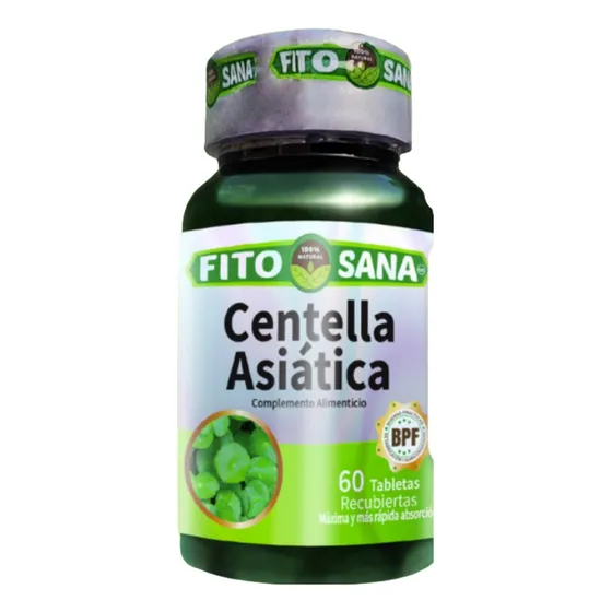 Centella Asiática 480 Mg 60 Tabletas Fitosana