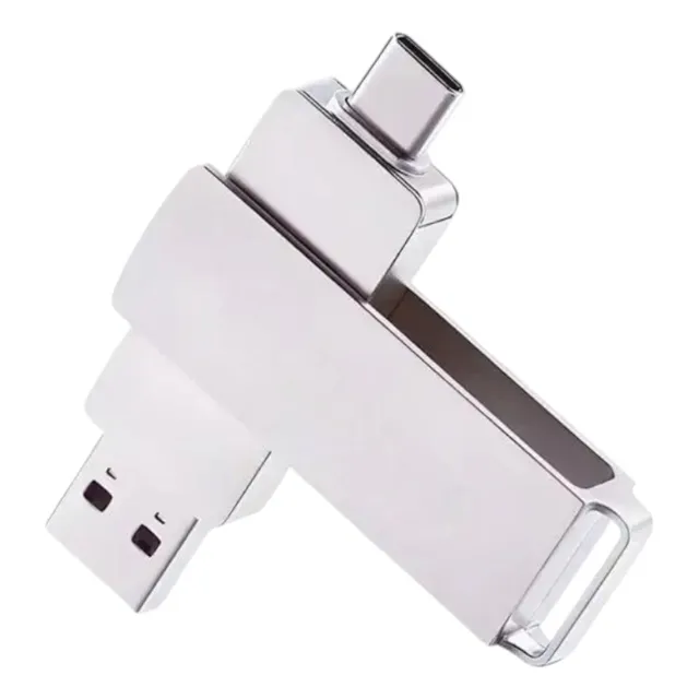 Yt Memoria Usb 2 En 1 Tipo C De 2tb 3.0 P/ iPhone Samsung