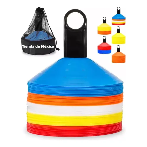 Kit 50 Platos De Entrenamiento Deportivo 1 Porta Platos Tienda De México