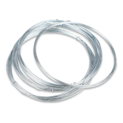 50 Mt Alambre Galvanizado  0.5 Mm De Grosor 