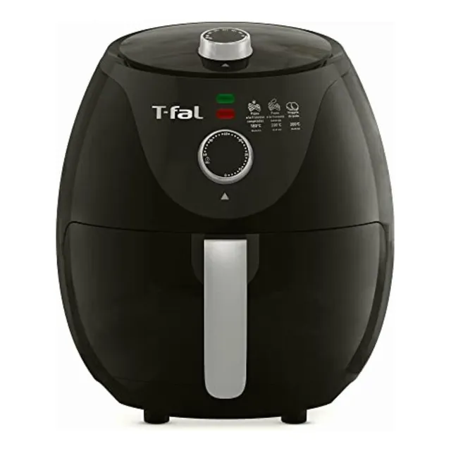 Freidora De Aire 3.2 L Con Antiadherente T-fal Negra 4