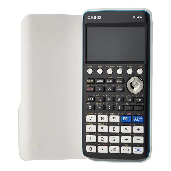Calculadora Gráfica Con Pantalla Casio Fx-cg50, Color Negro