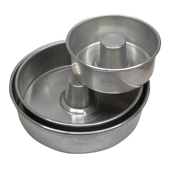 Molde Para Tortas Budin Savarin Aluminio Pascuas Bajo X28cm
