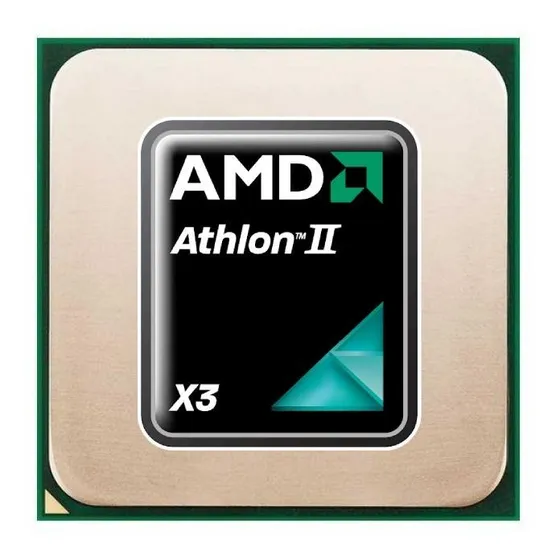 Processador gamer AMD Athlon II X3 445 ADX445WFK32GM de 3 núcleos e 3.1GHz de frequência com gráfica integrada