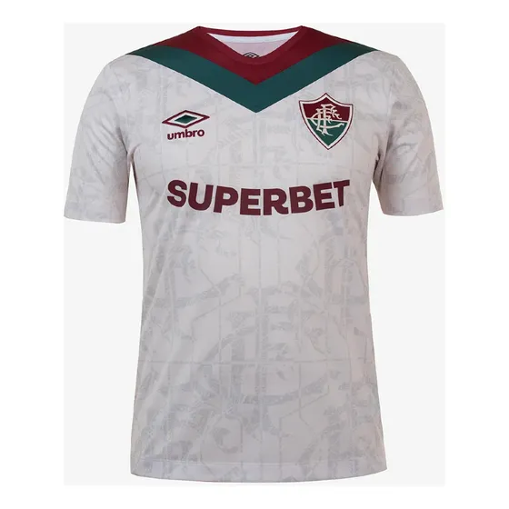 Camisa Fluminense Babylook 2024 Uniforme 3 Torcedora Oficial