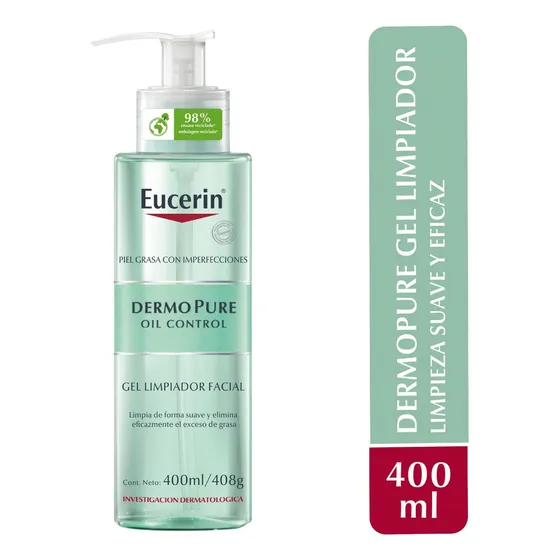 Gel Limpiador Facial Eucerin Dermopure - mL