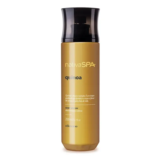 Body Splash Desodorante Colonia Nativa Spa Quinoa 200 ml