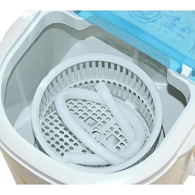 Mini Lavadora Portatil Con Canastilla, Centrifuga 