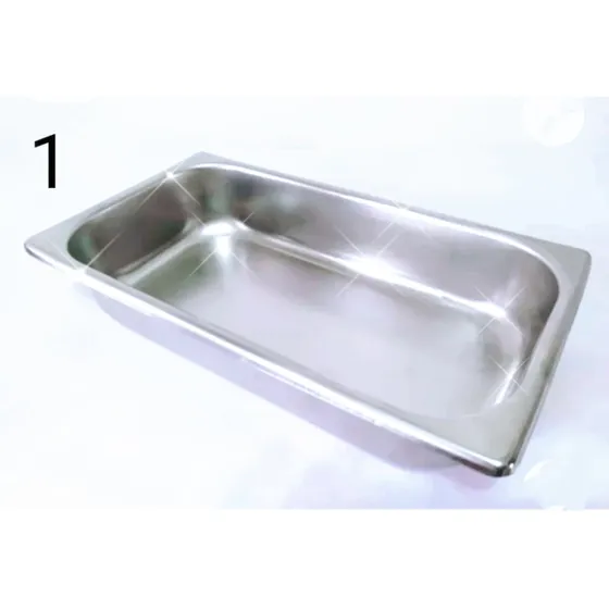 Bandeja Acero Inox Gruesa 32x17x6 Stainlees Usa Como Nueva 