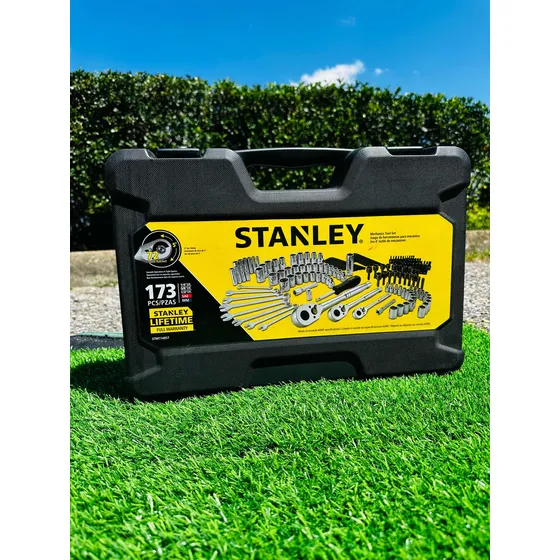 Juego De Raches Y Dados Stanley Para Mecánico