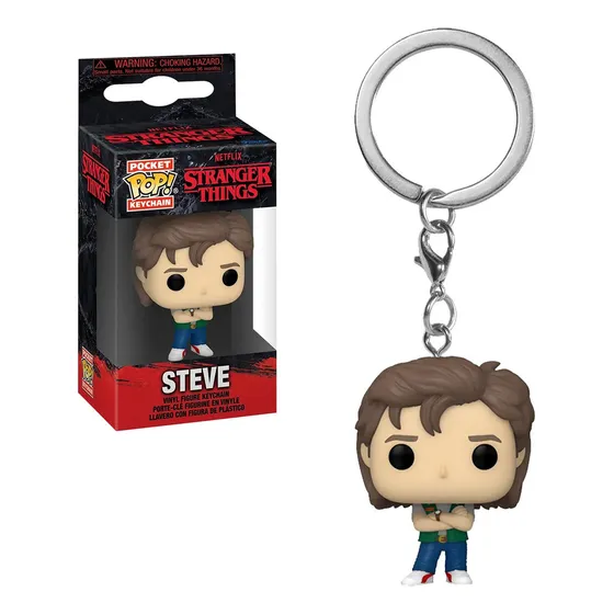 Funko Pop Llavero Steve Stranger Things Serie Original