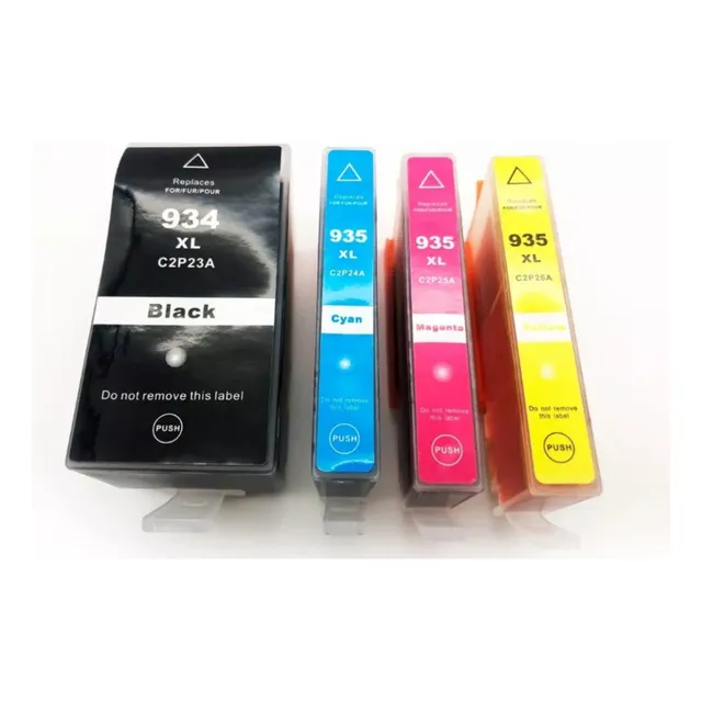 Pack 4 Cartucho Tinta Generico Tigre 935xl 934xl 6230 6830