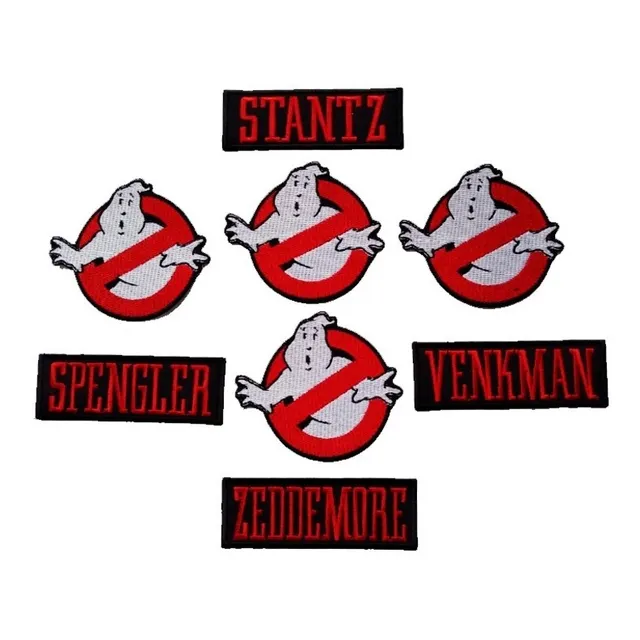 Ghostbusters, Parches Bordados Casafantasmas, 4 Juegos 