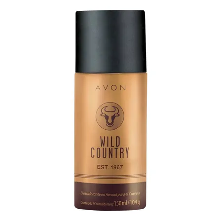 Desodorante Para El Cuerpo Wild Country Avon 150ml