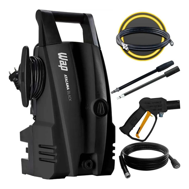 Lavadora Desobstruidora Alta Pressão Atacama Ultra Black Wap Preto 60hz Lavadora Desobstruidora Alta Pressão Atacama Ultra Black Wap Preto 60hz