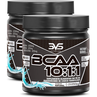2 Unidades Do Bcaa Em Pó 10:1:1 Ultra Concentrando 250g Sabor: Natural - Fórmula Exclusiva Com 3900mg De Aminoácidos Por Dose 2 Unidades Do Bcaa Em Pó 10:1:1 Ultra Concentrando 250g Sabor: Natural - Fórmula Exclusiva Com 3900mg De Aminoácidos Por Dose