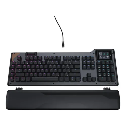 Teclado Redragon Broadsword Pro Blue K588rgb-pro Cor de teclado