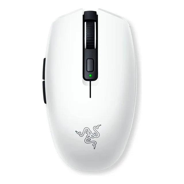 Mouse gamer de juego inalámbrico Razer Orochi V2 blanco