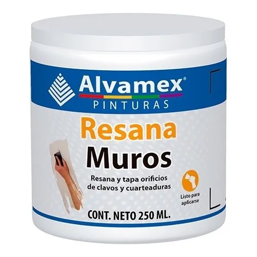 Resanador Muros Grietas Orificios Fisuras 250 Ml Sellador