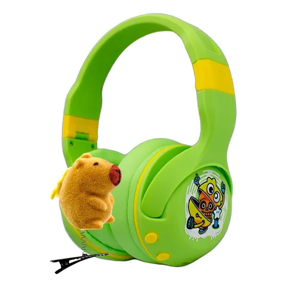Audifonos + Capibara Regalo Diadema Bluetooth Inalambricos