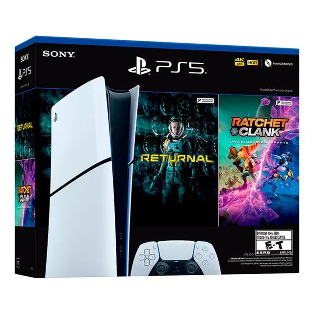 Consola Playstation 5 Slim Digital+returnal+ratchet & Clank