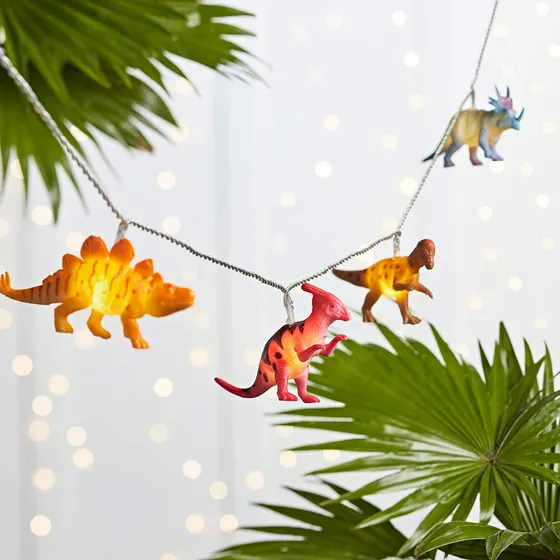 Lights4fun Inc 20 Luz Led Dinosaurio Para Dormitorio Niño