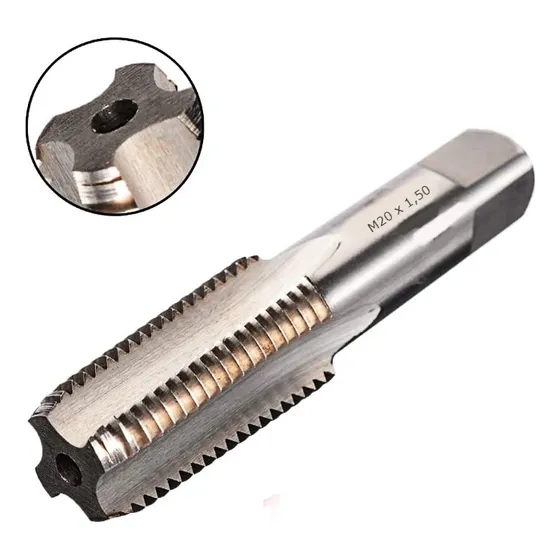 Macho Manual Aço Rápido M20 X 1,50mm Din 352 - Full