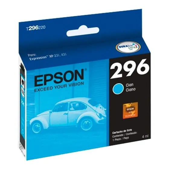 Cartucho Epson Cyan T296220-al Para Xp-231 Xp-431