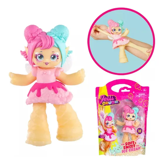 Muñecas Estirables Jelli Crush Con Relleno Squishy Y Slime