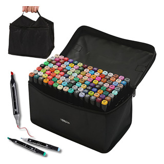Set De 120 Rotuladores De Doble Punta Para Dibujar Set De 120 Rotuladores De Doble Punta Para Dibujar