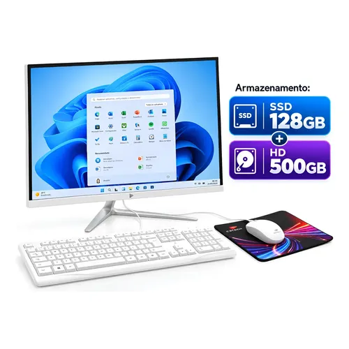 All In One Computador Ssd512 Intel Core I7 16gbram Tela 23,8 Pol