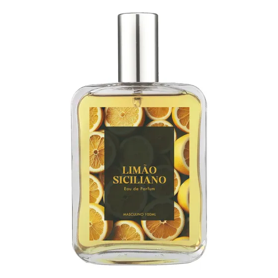 Perfume Limão Siciliano Radiante Masculino 100ml - Natural Volume Da Unidade 100 Ml