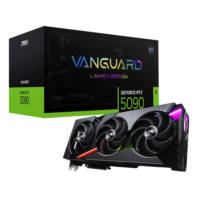 Tarjeta de video Nvidia MSI GeForce RTX 5090 RTX 5000 Series G5090-32VGSL SOC Edition 32GB