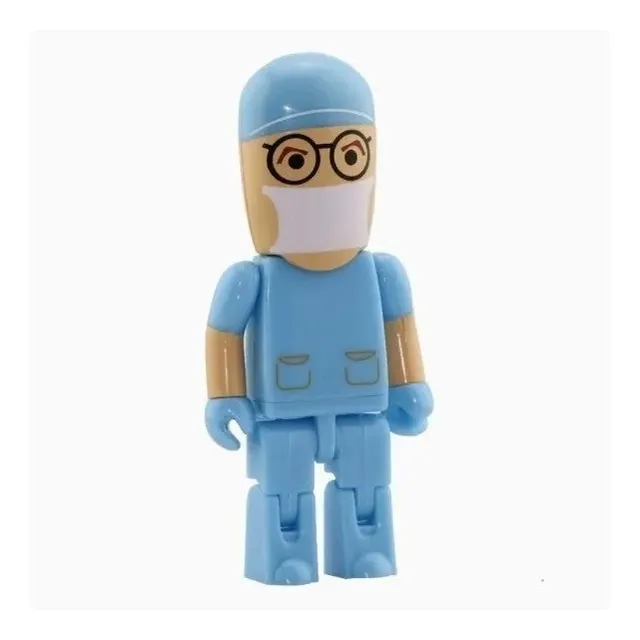 Memoria Usb Diseño Cirujano Azul 32 Gb