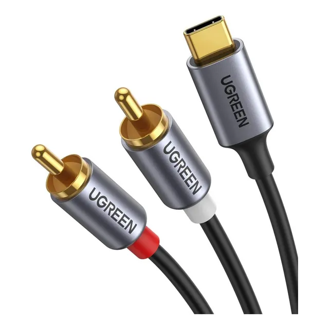 Cable Audio Usb-c Rca X2 Ugreen 1.5mts Adaptador Cm451 20193