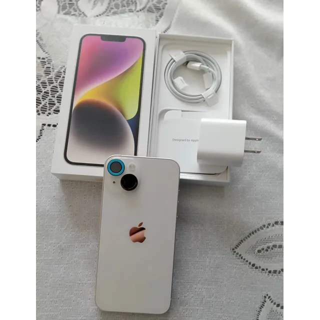 Apple iPhone 14 (128 Gb) - Blanco Estelar
