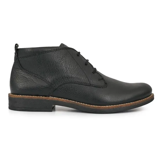 Borcego Cuero Bota Hombre Briganti Goma Zapato - Hcbo00914