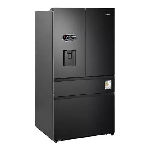 Heladera French Door Inverter James Rj 455 Clase A Dark Inox