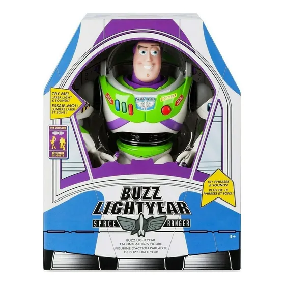 Toy Story Disney Advanced Talking Buzz Lightyear Action