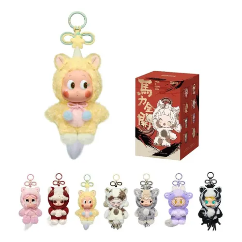 Boneco Mokoko Labubu Close To Sweet Pop Mart 37cm Plush Doll