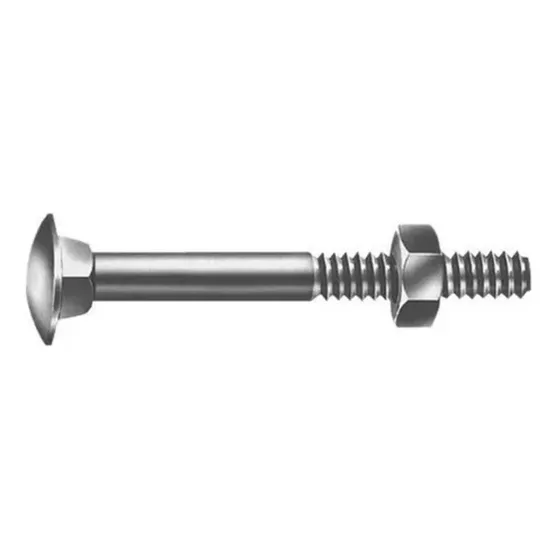 Bulon Para Madera 6x60 (1/4x2-1/2) 50un. - Tyt