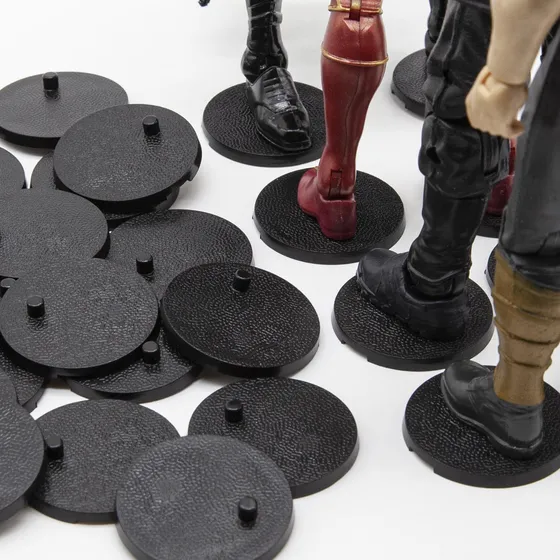 Action Figure Stand Sixpoints, 6 Polegadas, 36 Peças De Plás