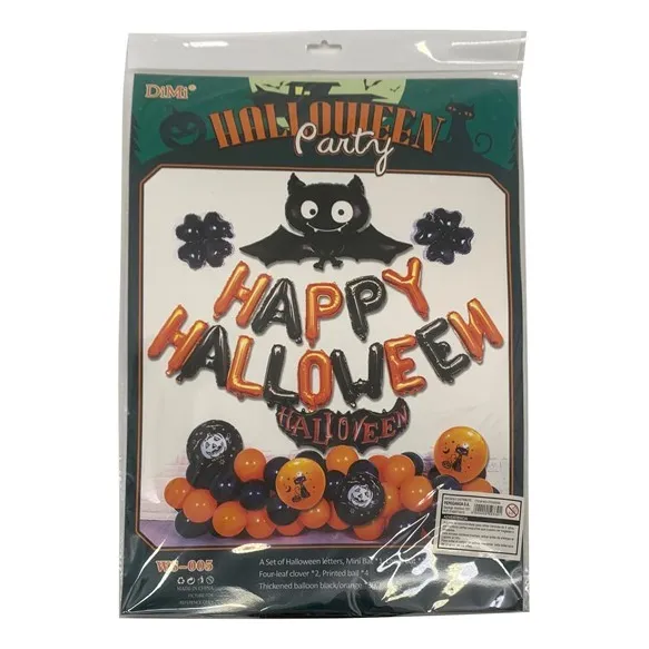 Set De Globos Para Halloween